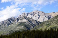 21 The Finger Afternoon From Trans Canada Highway After Leaving Banff Driving Towards Lake Louise in Summer.jpg